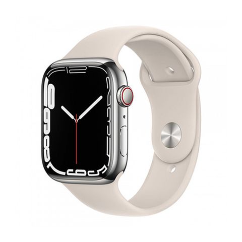 Đồng Hồ Thông Minh Apple Watch Series7 45mm 4g Viền Thép-starlight