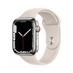  Đồng Hồ Thông Minh Apple Watch Series7 45mm 4g Viền Thép-starlight 
