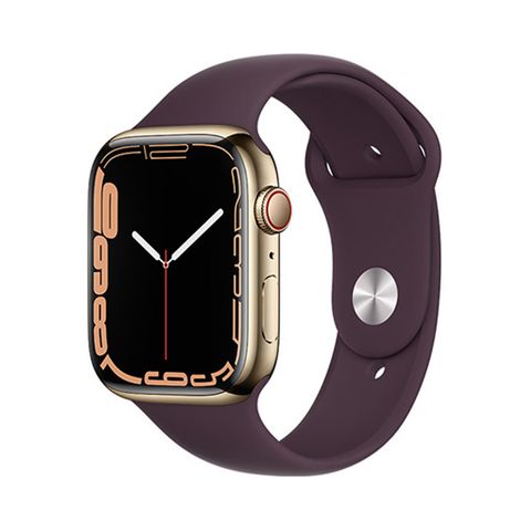 Đồng Hồ Thông Minh Apple Watch Series7 45mm 4g Viền Thép - Cherry