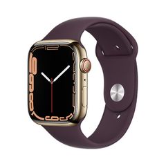  Đồng Hồ Thông Minh Apple Watch Series7 45mm 4g Viền Thép - Cherry 