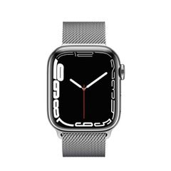  Đồng Hồ Thông Minh Apple Watch Series7 45mm 4g Viền Thép - Silver 