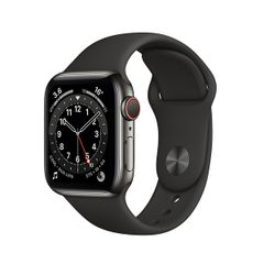  Đồng Hồ Thông Minh Apple Watch Series 6 44mm 4g Viền Thép Đen 