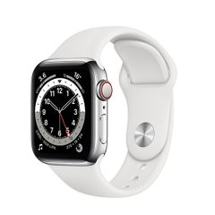  Đồng hồ thông minh Apple Watch Series 6 44mm (4G) Viền Thép Bạc 
