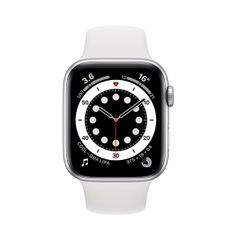  Đồng Hồ Thông Minh Apple Watch Series 6 44mm (gps) Viền Nhôm Bạc 