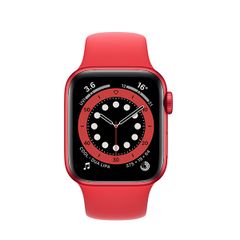  Đồng Hồ Thông Minh Apple Watch Series 6 44mm (gps) Viền Nhôm Đỏ 