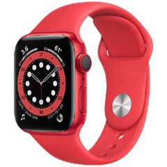  Đồng Hồ Thông Minh Apple Watch Series 6 Gps 40mm Viền Nhôm Dây Cao Su 