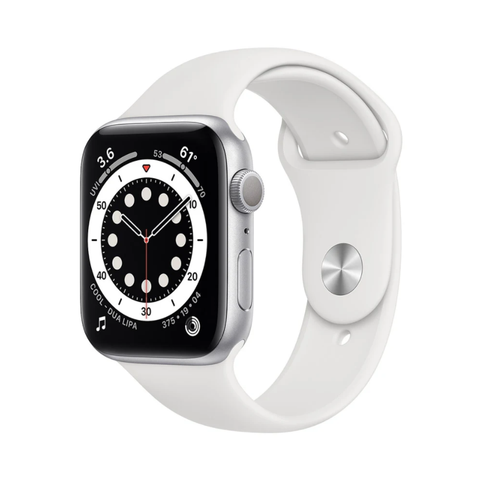 Đồng Hồ Thông Minh Apple Watch Series 6 Gps, 44mm Silver Aluminium