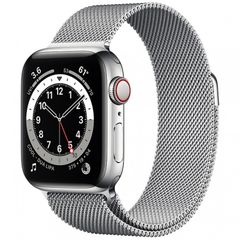  Đồng Hồ Thông Minh Apple Watch Series 6 Gps + Cellular 44mm Silver 