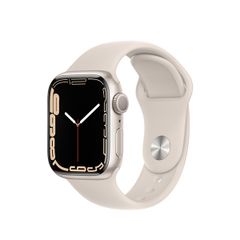  Đồng Hồ Thông Minh Apple Watch Series 7 Gps 41mm Viền Nhôm Dây Cao Su 