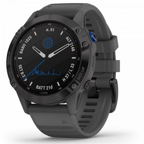 Đồng Hồ Thông Minh Garmin Fenix 6 Pro Solar - Black