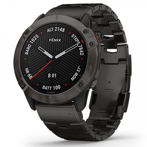 Đồng Hồ Thông Minh Garmin Fenix 6x Pro Solar With Dlc Titanium