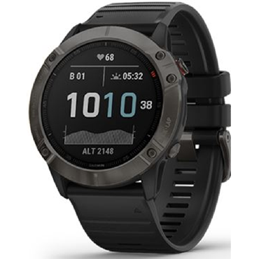 Đồng Hồ Thông Minh Garmin Fenix 6x Sapphire, Carbon Gray