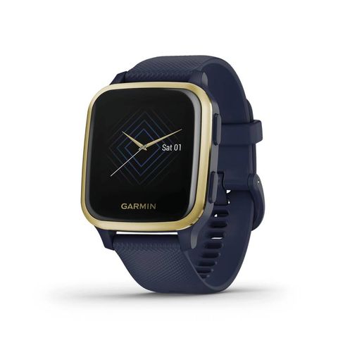 Đồng Hồ Thông Minh Garmin Venu Sq Music - Navy/light Gold