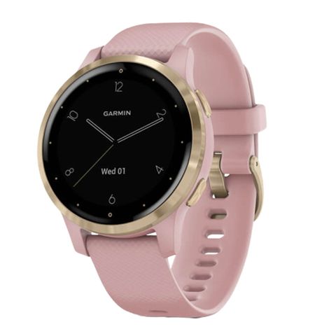 Đồng Hồ Thông Minh Garmin Vivoactive 4S 40Mm - Dust Rose/light Gold