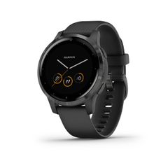  Đồng Hồ Thông Minh Garmin Vivoactive 4s Viền Bezel Xám -dây Đen 