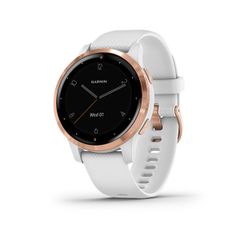  Đồng Hồ Thông Minh Garmin Vivoactive 4s Viền Vàng Hồng-dây Trắng 