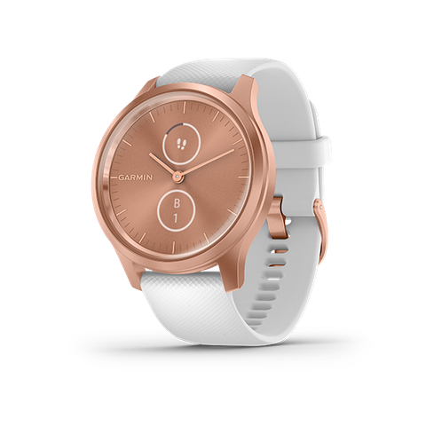 Đồng Hồ Thông Minh Garmin Vivomove Style - Rose Gold/white