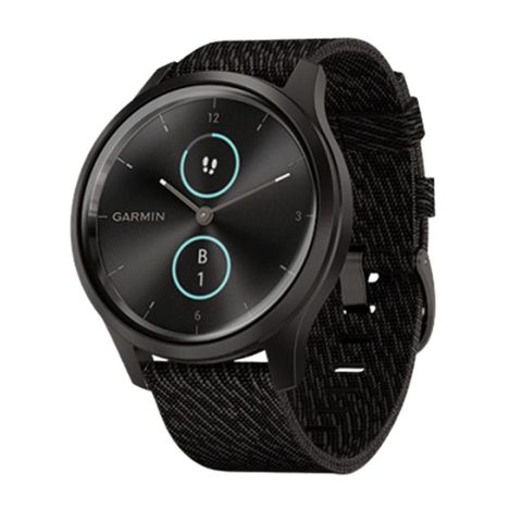 Đồng Hồ Thông Minh Garmin Vivomove Style Graphite - Black Pepper/nylon