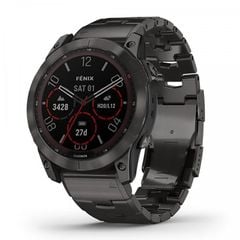  Đồng Hồ Thông Minh Gps 51mm Garmin Fenix 7x Sapphire Solar Carbon Gray 