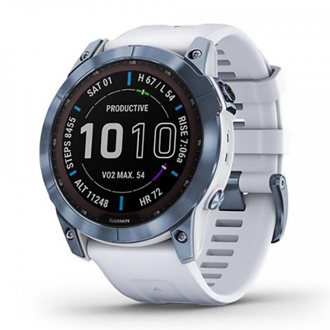 Đồng Hồ Thông Minh Gps 51mm Garmin Fenix 7x Sapphire Solar White