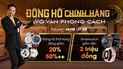  Cơ hội là đây, hàng loạt đồng hồ giảm cực sốc đến 60%, nhiều cái tên quen thuộc đáng sắm lắm nè, xem ngay bạn nhé 
