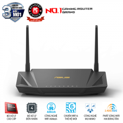 Router Wifi Asus Rt-ax56u - Ax1800 2 Băng Tần, Wifi 6