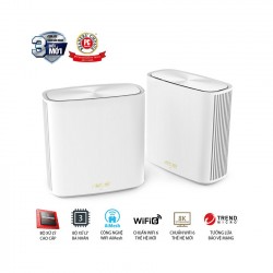 Bộ Phát Wifi Asus Xd6 (w-2-pk) Mesh Wifi 6, Chuẩn Ax5400