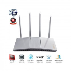 Bộ Phát Wifi Asus Rt-ax55 Tốc Độ Ax1800 Trắng