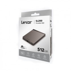 Ổ Cứng Di Động Ssd 512gb Lexar Slim Lsl200x512g-rnnng