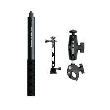  Motorcycle Mount Bundle + Invisible Selfie Stick 360 