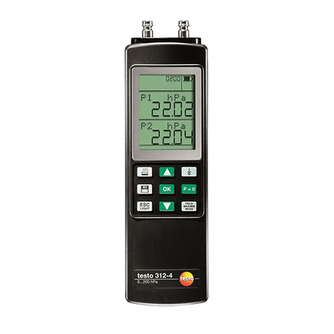 Dụng Cụ Đo Áp Suất Vi Sai Testo 312-4