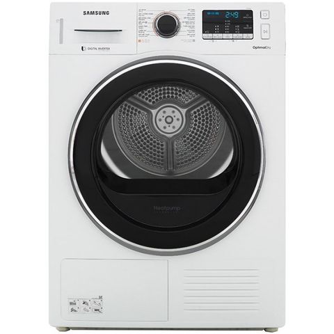 Máy sấy bơm nhiệt Samsung Inverter 9 Kg DV90M5200QW/SV