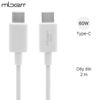 Cáp Type C - Type C 2m Mbest DS076X Trắng