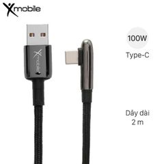  Cáp Type C 2m Xmobile FD-L01 Đen 