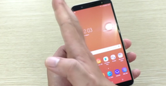  Vuốt lòng bàn tay để chụp hình trên Samsung Galaxy J6 