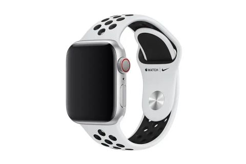 Dây đeo Apple Watch Nike Sport Band 40mm Pure Platinum/Black