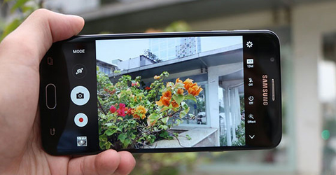 3 bước mở nhanh máy ảnh trên Samsung Galaxy J7 Prime