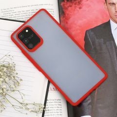  Ốp lưng Galaxy S10 Lite nhựa dẻo TPU PC Double Phone Case COSANO Đỏ 
