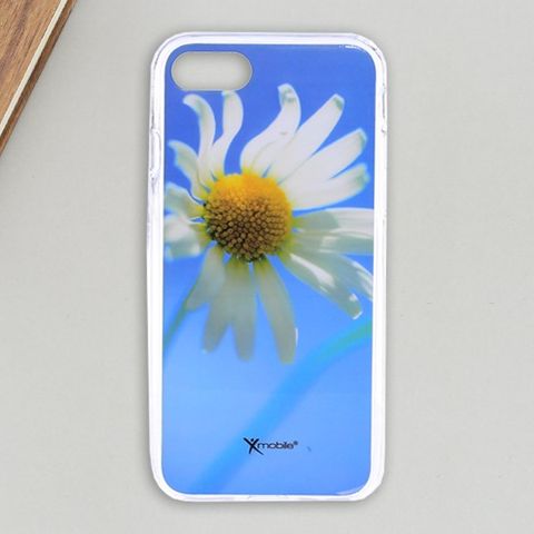Ốp lưng iPhone 7 - iPhone 8 Nhựa dẻo Xmobile Hoa Trắng