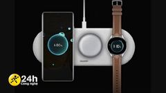  Huawei công bố đế sạc không dây mới: Có thể sạc cùng lúc 3 thiết bị ở công suất 15W, giá khoảng 2.8 triệu đồng 