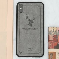  Ốp lưng iPhone XS Max nhựa dẻo Deer OSMIA Đen 