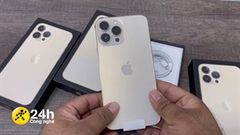  Mở hộp iPhone 13 Pro Max đầu tiên trên thế giới: Thiết kế hộp đựng mới, phiên bản màu vàng đẹp xuất sắc 