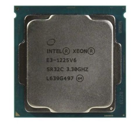 Cpu Intel Xeon E3 1225v6 (3.70ghz, 8m, 4 Cores 4 Threads)