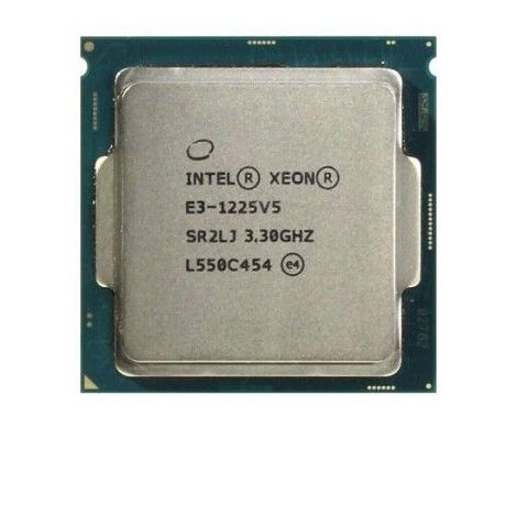 Cpu Intel Xeon E3 1225v5 (3.7ghz, 8m, 4 Cores 4 Threads)