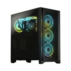  Case Corsair 4000d Airflow Tempered Glass Black Cc-9011200-ww 