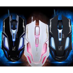  Mouse V10 (có đèn+màu trắng) chuyên game 