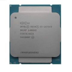  Cpu Intel Xeon E5 2673 V3 (2.40ghz Up To 3.20ghz, 30m, 12c/24t) 
