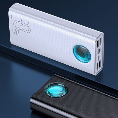 Pin Dự Phòng Sạc Nhanh, Hiệu Suất Cao Baseus Amblight Pd/qc 3.0 Quick Charge 30,000mah - 33w