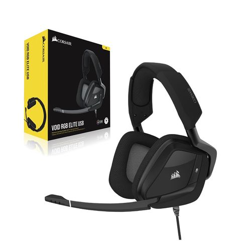 Tai nghe Corsair VOID RGB ELITE USB 7.1 - Carbon