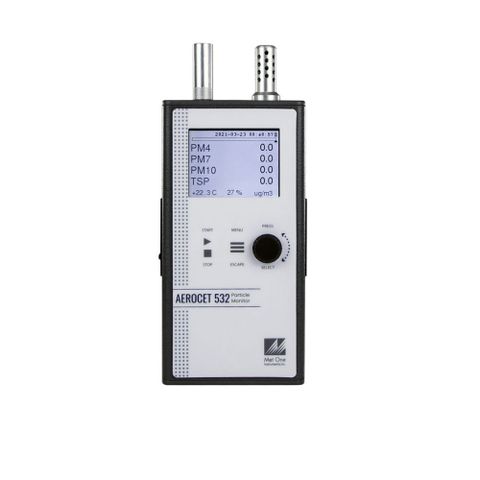 Máy theo dõi hạt bụi cầm tay METONE AEROCET 532 (0.3 µm~10 µm, 0 – 1,000 µg/m3)